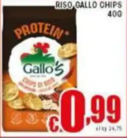 Sacoph Riso gallo chips offerta