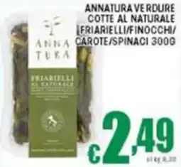 Sacoph Annatura verdure cotte al naturale friarielli/finocchi offerta