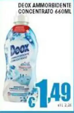 Sacoph Deox ammorbidente concentrato offerta