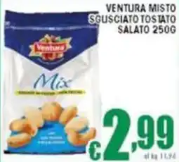 Sacoph Ventura misto sgusciato tostato salato offerta