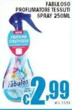 Sacoph Fabuloso profumatore tessuti spray offerta