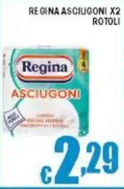 Sacoph Regina asciugoni x2 rotoli offerta