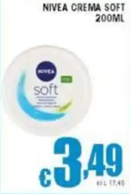 Sacoph Nivea crema soft offerta