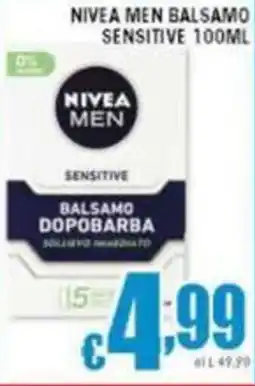 Sacoph Nivea men balsamo sensitive offerta