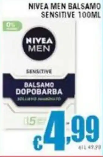 Sacoph Nivea men balsamo sensitive offerta