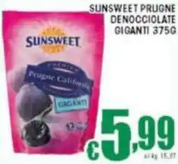 Sacoph Sunsweet prugne denocciolate giganti offerta