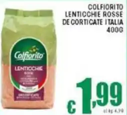 Sacoph Colfiorito lenticchie rosse de corticate italia offerta
