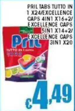 Sacoph Pril tabs tutto in 1 x24 offerta