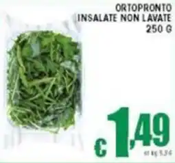 Sacoph Ortopronto insalate non lavate offerta