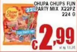 Sacoph Chupa chups fun party mix x22pz offerta