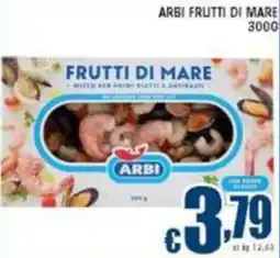 Sacoph Arbi frutti di mare offerta