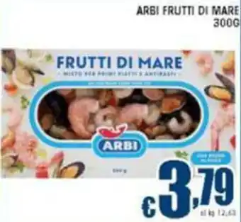 Sacoph Arbi frutti di mare offerta