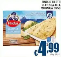 Sacoph Findus filetti platessa alla mugnaia offerta