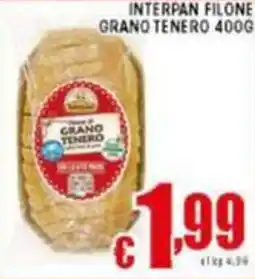 Sacoph Interpan filone grano tenero offerta