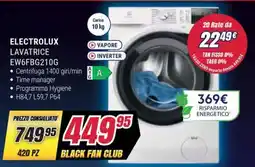 Trony ELECTROLUX LAVATRICE EW6FBG210G offerta