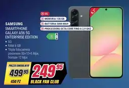 Trony SAMSUNG SMARTPHONE GALAXY A56 5G ENTERPRISE EDITION offerta