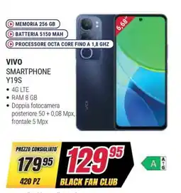 Trony VIVO Smartphone Y19S offerta