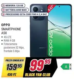 Trony OPPO Smartphone A5X offerta