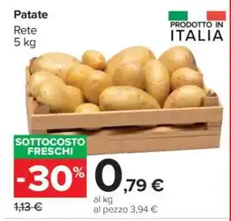 Carrefour Patate offerta