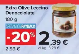 Carrefour Extra Olive Leccino Denocciolate offerta