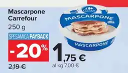 Carrefour Mascarpone Carrefour offerta