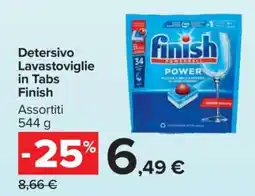 Carrefour Detersivo Lavastoviglie in Tabs Finish offerta