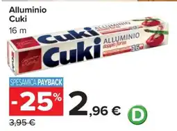 Carrefour ALLUMINIO CUKI offerta