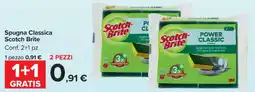 Carrefour Spugna Classica Scotch Brite offerta