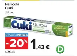 Carrefour Pellicola CUKI offerta