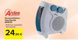Carrefour Termoventilatore Tepo Double AR4F05 offerta