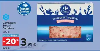 Carrefour Gamberetti Boreali Carrefour offerta