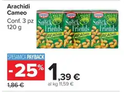 Carrefour Arachidi Cameo offerta