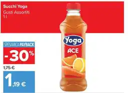 Carrefour Succhi Yoga offerta
