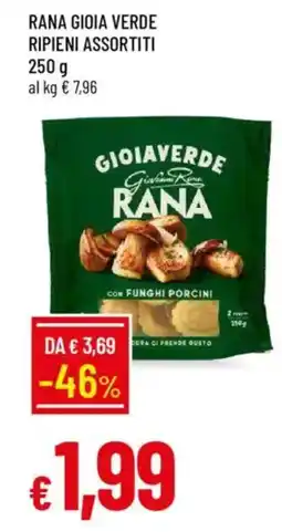 Galassia Rana gioia verde ripieni offerta