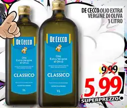 Il Genio Supermercato De cecco olio extra vergine di oliva offerta