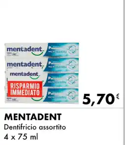 Iper Tosano MENTADENT Dentifricio offerta
