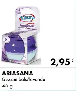 Iper Tosano ARIASANA Guzzini bals/lavanda offerta