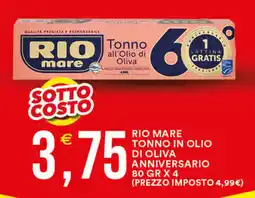Vantaggio Cash&Carry Rio mare tonno in olio di oliva anniversario offerta