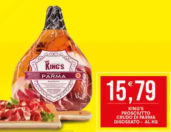 Vantaggio Cash&Carry King's prosciutto crudo di parma disossato offerta