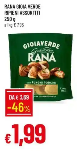 IperFamila Rana gioia verde ripieni offerta
