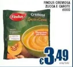 Sacoph Findus cremosa zucca e carote offerta