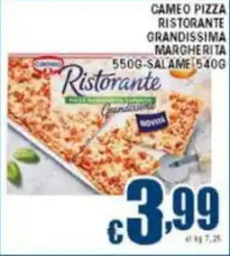 Sacoph Cameo pizza ristorante grandissima margherita salame offerta
