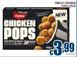 Sacoph Findus chicken pops offerta