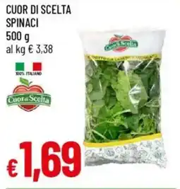 IperFamila Cuor di scelta spinaci offerta