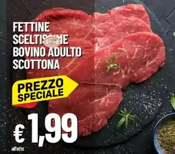 IperFamila Fettine bovino adulto scottona offerta