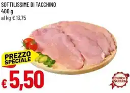 IperFamila Sottilissime di tacchino FIOR SCELTA offerta
