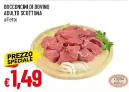 IperFamila Bocconcini di bovino adulto scottona offerta