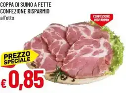 IperFamila Coppa di suino a fette confezione risparmio offerta
