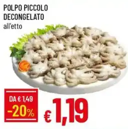IperFamila Polpo piccolo decongelato offerta