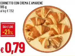 IperFamila Cornetto con crema e amarene offerta